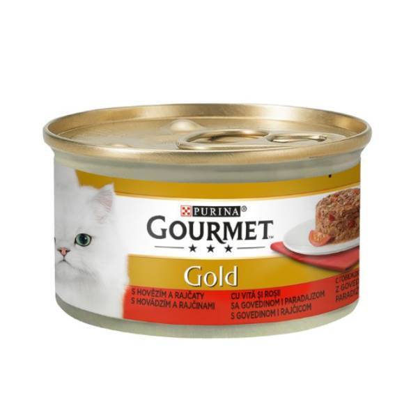 PURINA Gourmet Gold Cat Savoury Cake Beef & Tomato