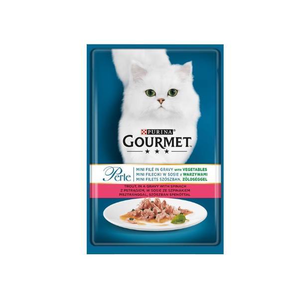 GOURMET Perle Cat Pastrmka i spanać