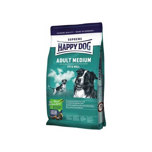 HAPPY DOG Supreme Medium Adult Fit & Well