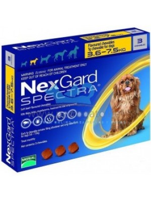 NEXGARD SPECTRA M (3,6-7kg)