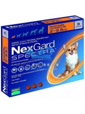 NEXGARD SPECTRA S (2 - 3,5 kg)