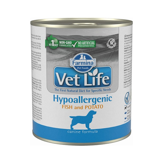 VET LIFE HypoAllergenic Fish & Potato 300 g