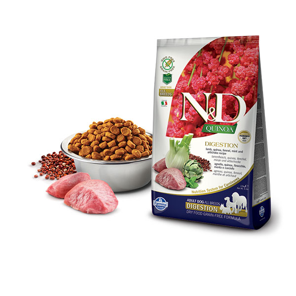 N&D Quinoa Digestion Lamb, Fennel, Mint & Artichoke 800 g