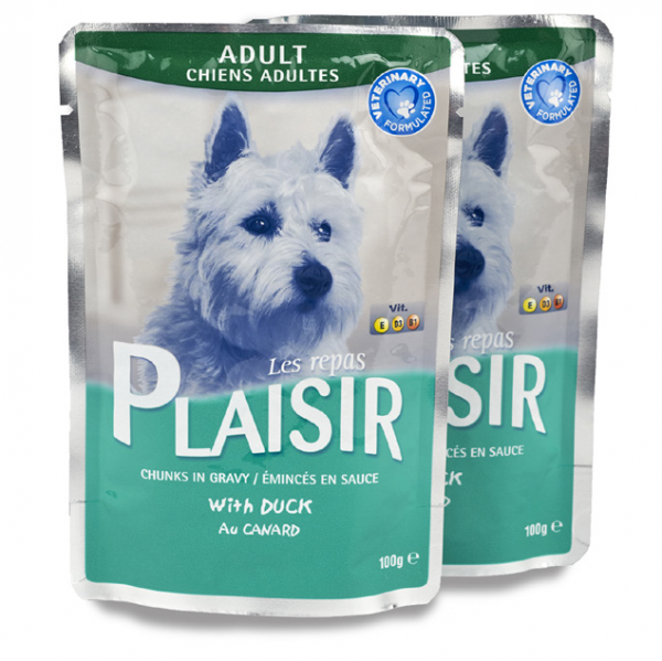 PLAISIR Dog Sauce Duck 100 g